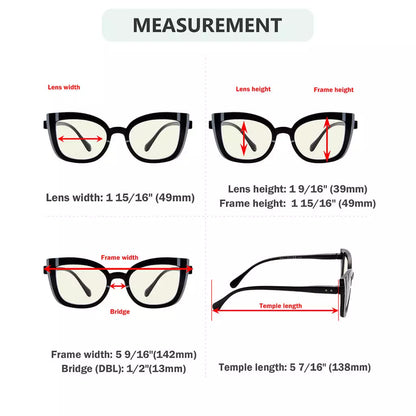 Blue Light Blocking Reading Glasses for Women