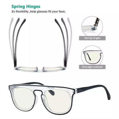 Blue Light Blocking Reading Glasses for Women Men