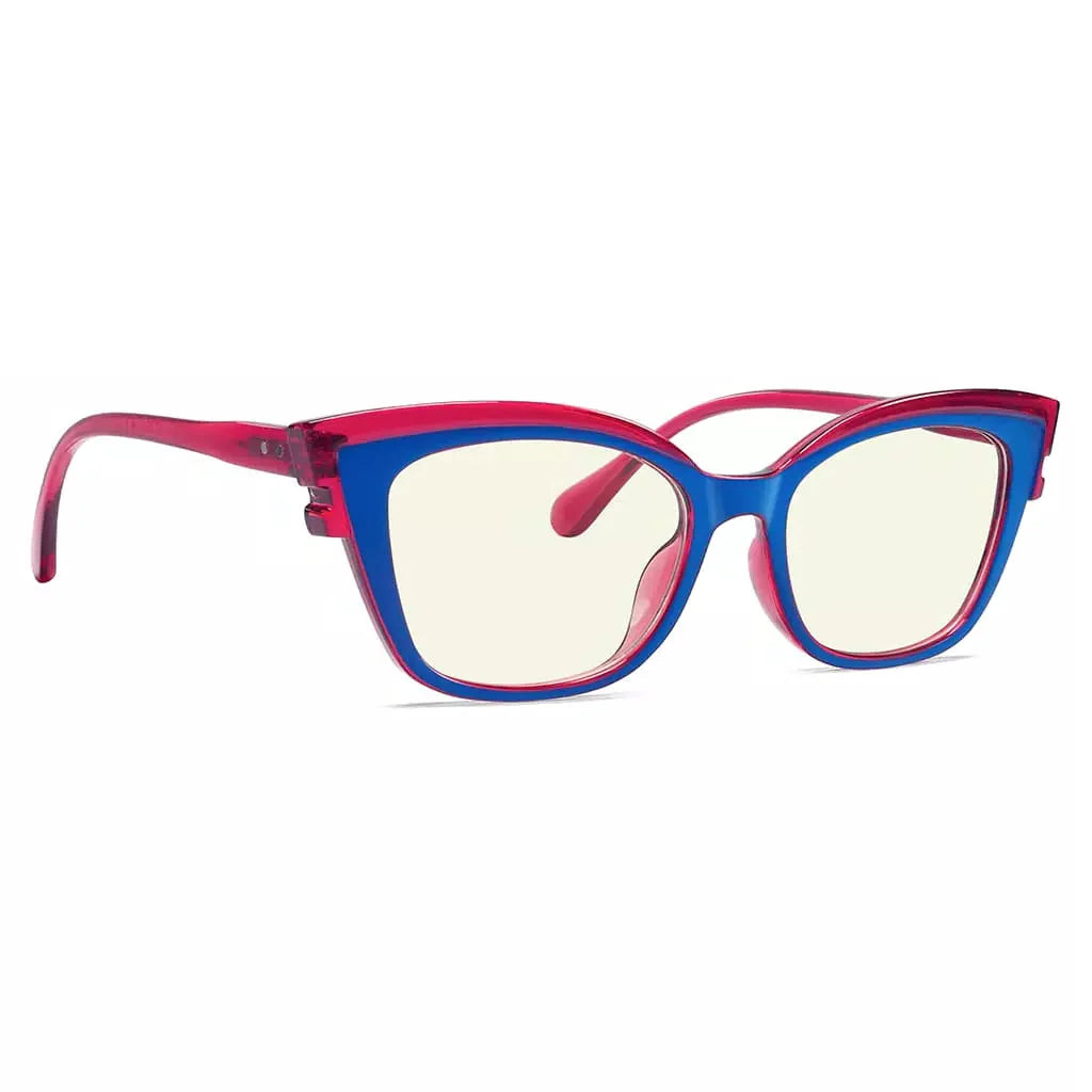 Cat Eye Blue Light Blocking Reading Glasses for Women