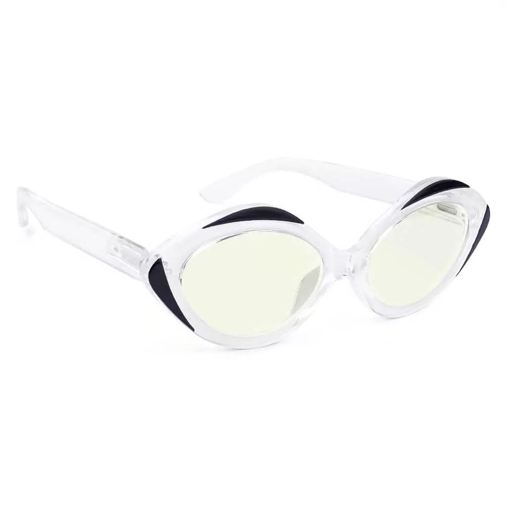 Oval Blue Light Blocking Reading Glasses for Women