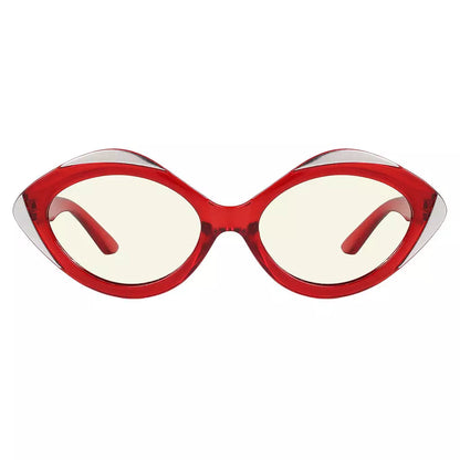 Oval Blue Light Blocking Reading Glasses for Women