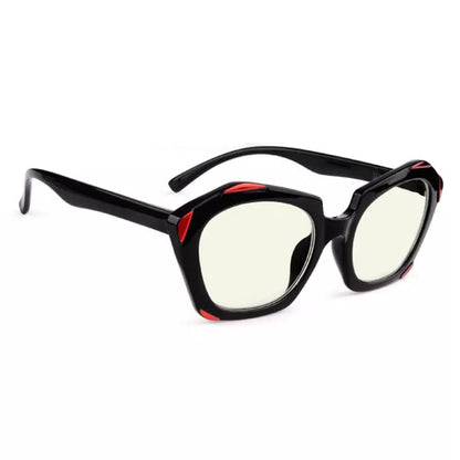 Polygon Blue Light Blocking Reading Glasses for Women