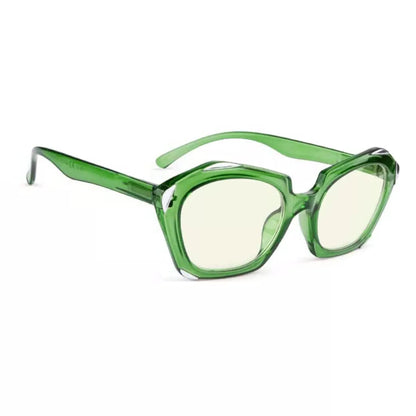 Polygon Blue Light Blocking Reading Glasses for Women