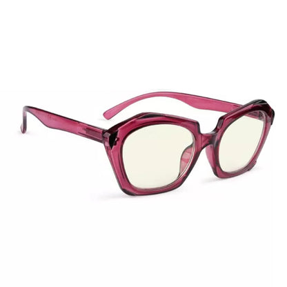 Polygon Blue Light Blocking Reading Glasses for Women