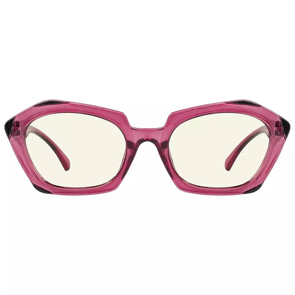 Polygon Blue Light Blocking Reading Glasses for Women