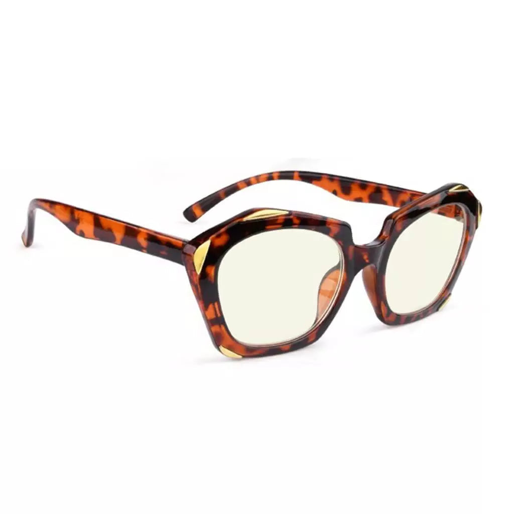 Polygon Blue Light Blocking Reading Glasses for Women