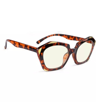 Polygon Blue Light Blocking Reading Glasses for Women
