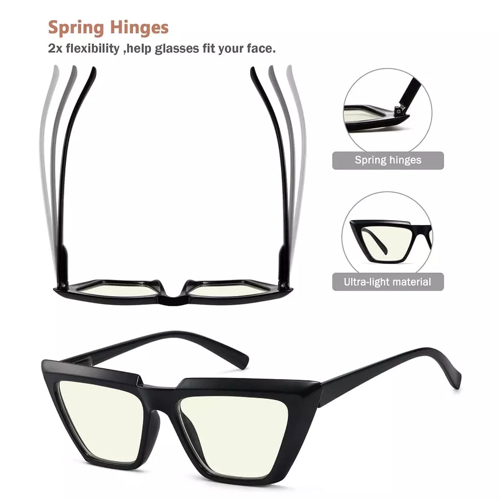 Cat-eye Blue Light Blocking Reading Glasses