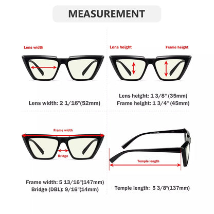 Cat-eye Blue Light Blocking Reading Glasses