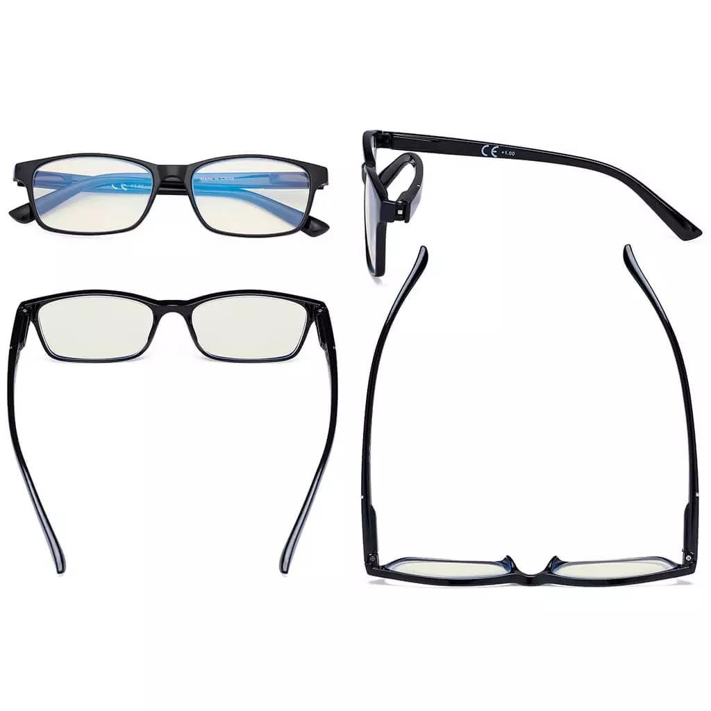 Comfort Blue Light Blocking Reading Glasses for Women Men