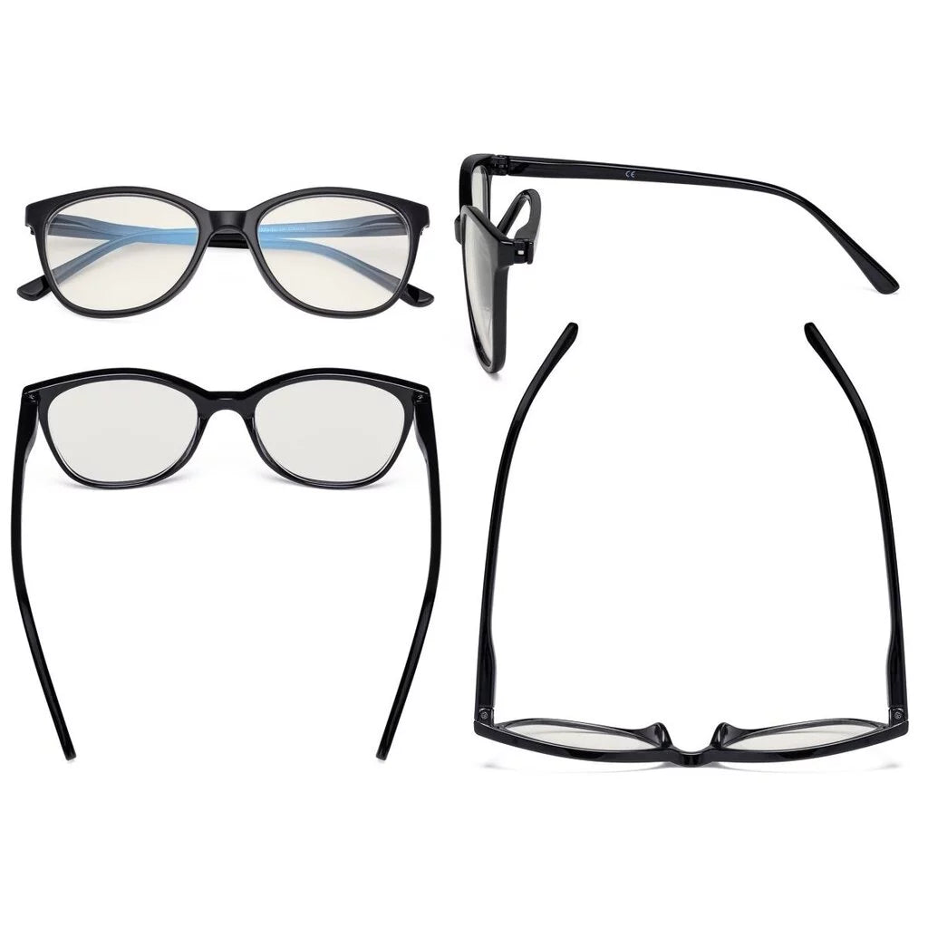 Cat Eye Blue Light Blocking Reading Glasses Women
