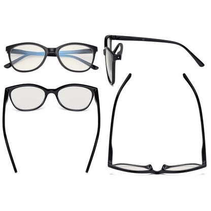 Cat Eye Blue Light Blocking Reading Glasses Women