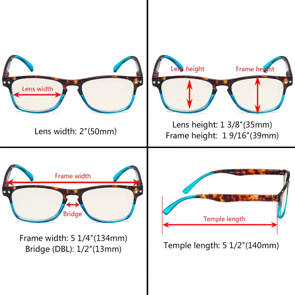 Blue Light Blocking Reading Glasses Women