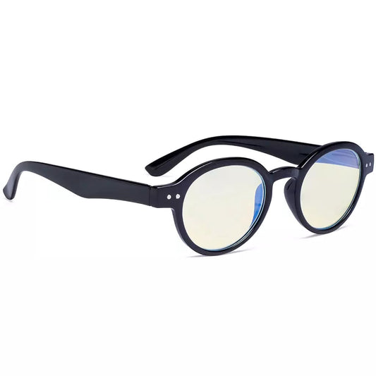 Round Blue Light Blocking Glasses Women Men