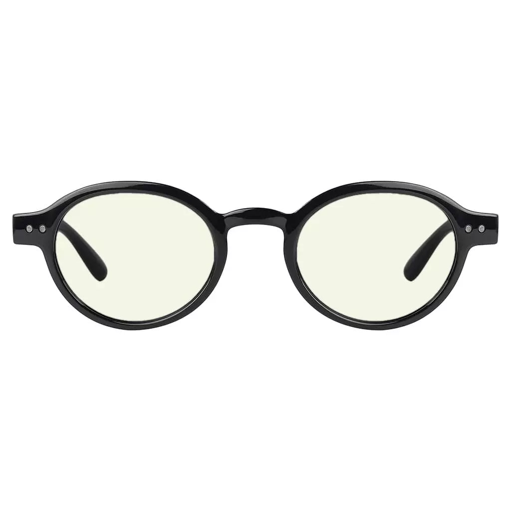 Round Blue Light Blocking Reading Glasses Women Men