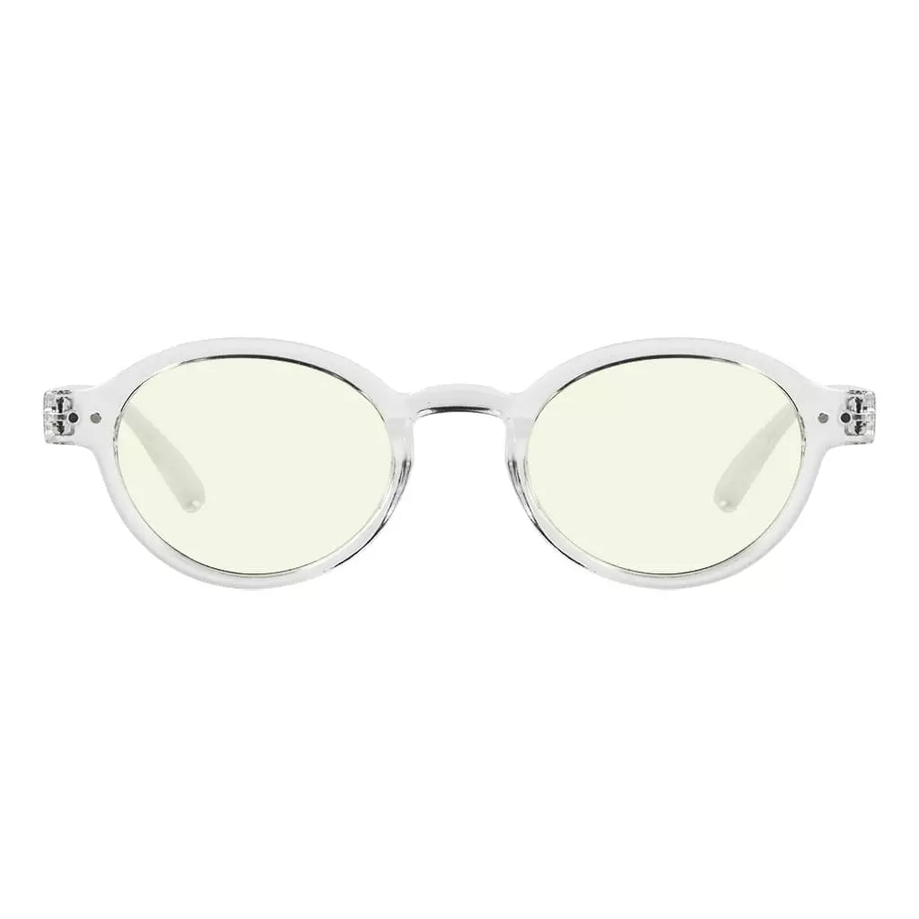 Round Blue Light Blocking Reading Glasses Women Men