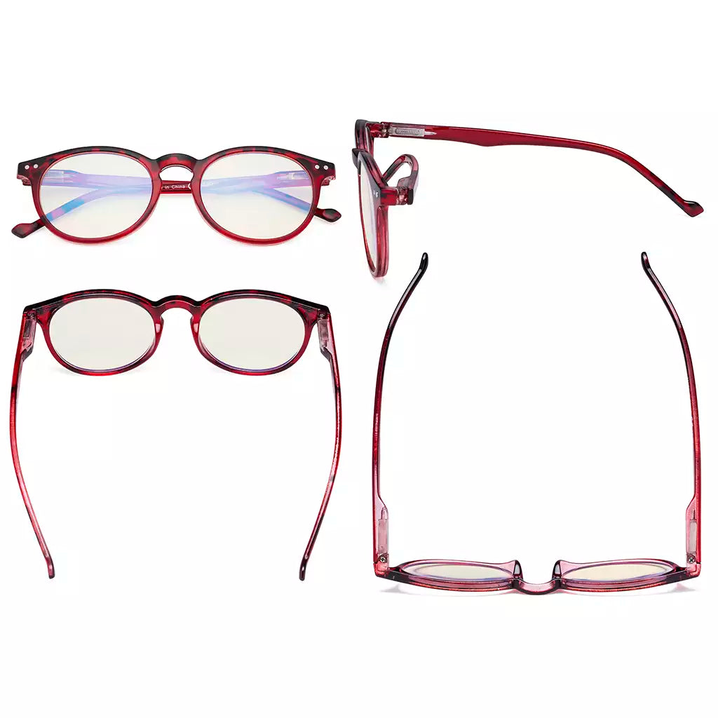 Cgaat Blue Light Blocking Reading Glasses Light Yellow Tinted