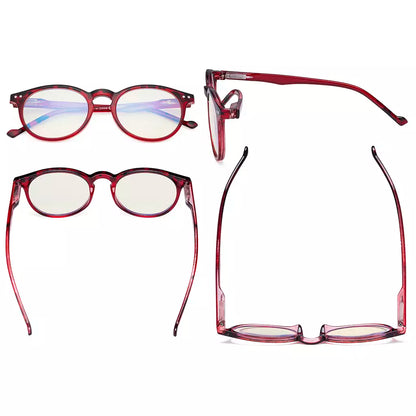 Cgaat Blue Light Blocking Reading Glasses Light Yellow Tinted