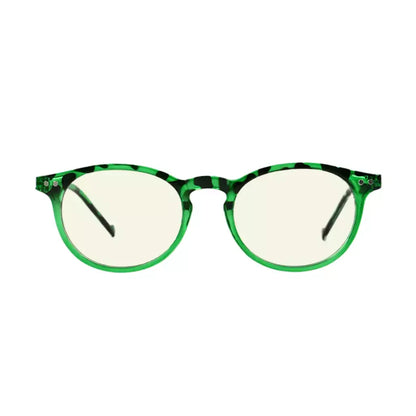 Oval Round Blue Light Blocking Reading Glasses For Women