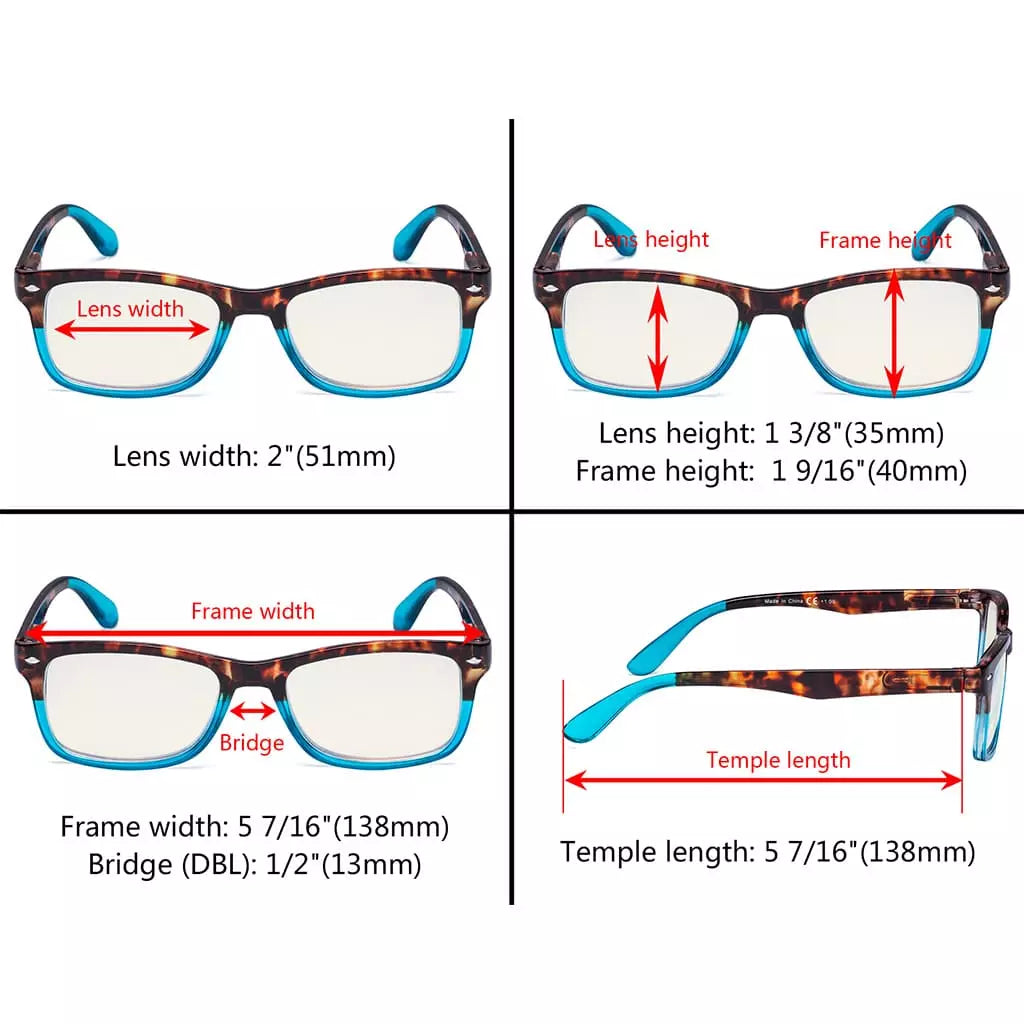 Blue Light Blocking Reading Glasses for Women