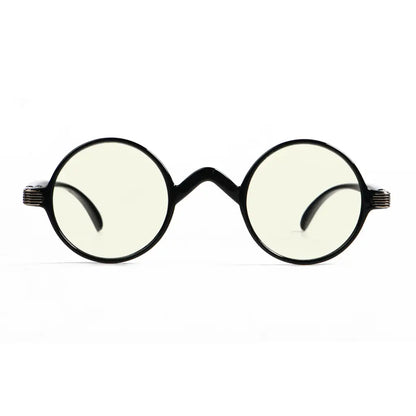 Round Blue Light Blocking Reading Glasses Women Men