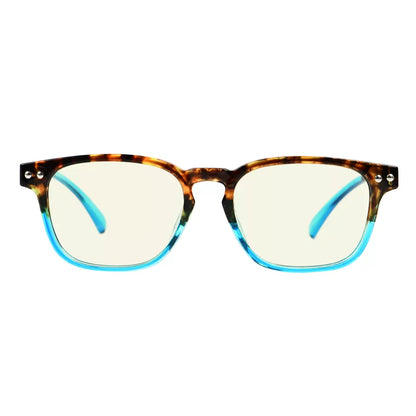 Tortoise Splicing Blue Light Blocking Reading Glasses For Women