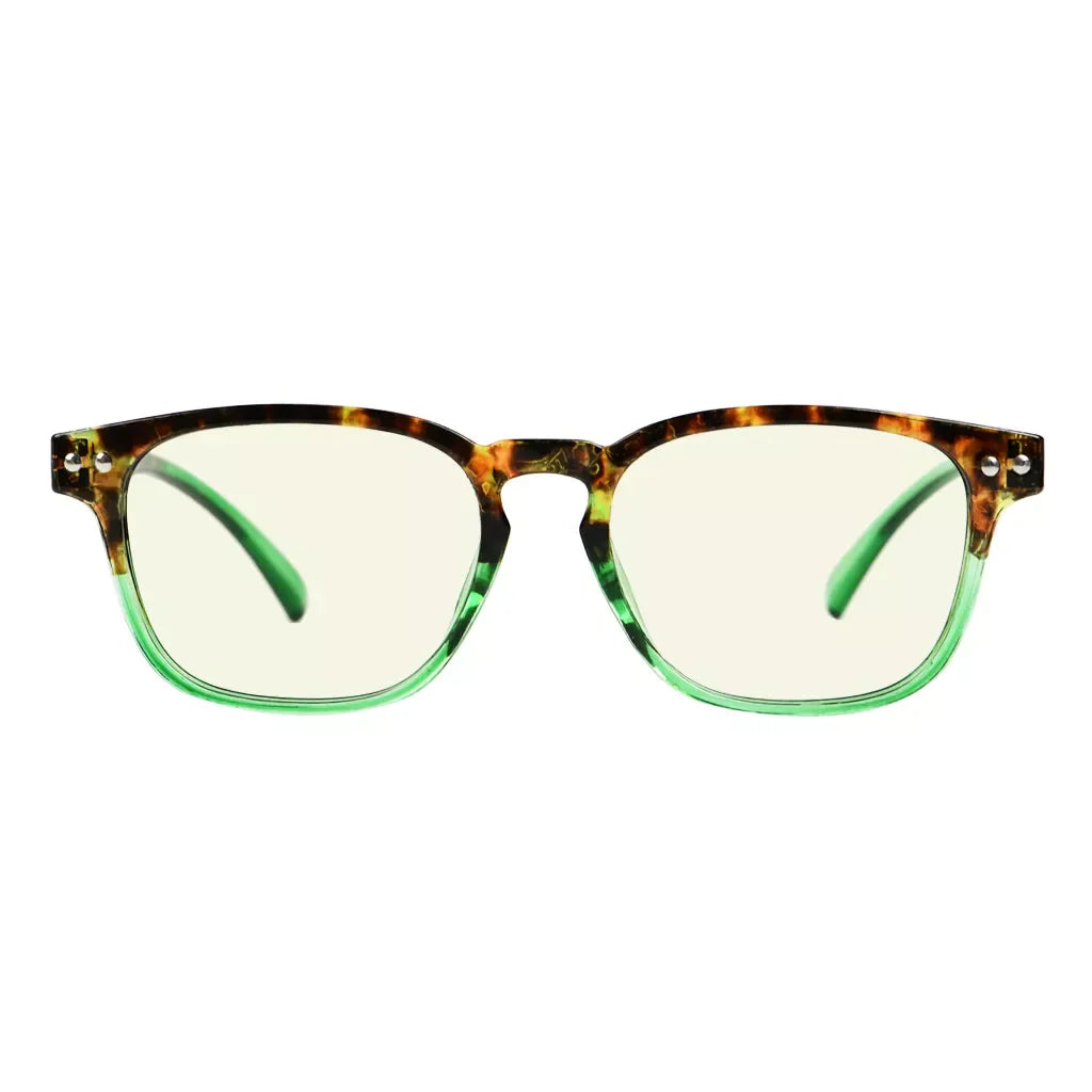 Tortoise Splicing Blue Light Blocking Reading Glasses For Women