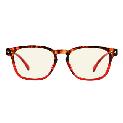 Tortoise Splicing Blue Light Blocking Reading Glasses For Women