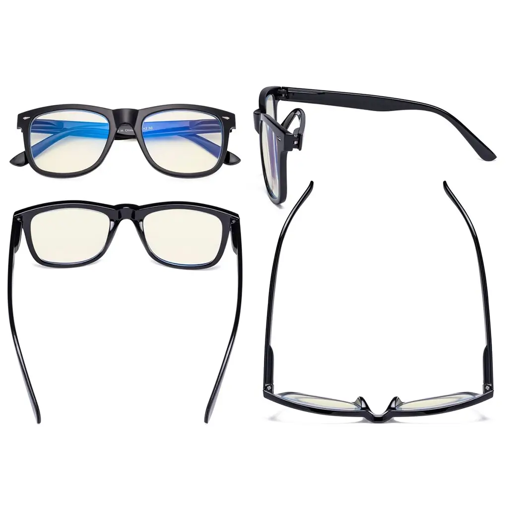 Women's Crystals Blue Light Blocking Reading Glasses