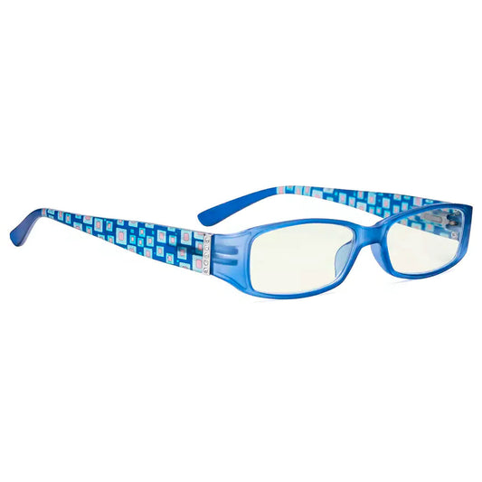 Pattern Blue Light Blocking Reading Glasses for Women
