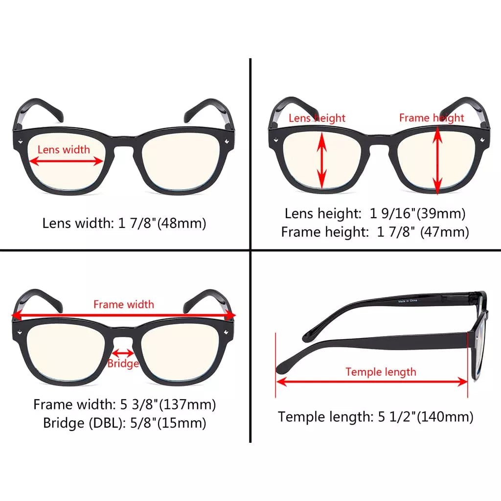 Blue Light Blocking Reading Glasses For Men