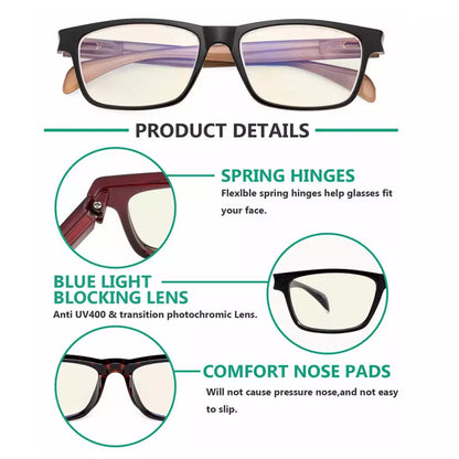 Blue Light Blocking Reading Glasses Momen Men