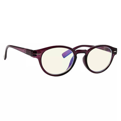 Oval Blue Light Blocking Glasses Momen Men