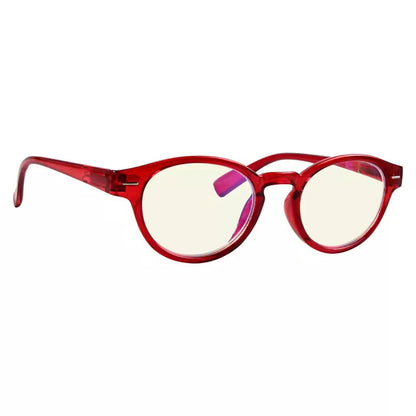 Oval Blue Light Blocking Glasses Momen Men