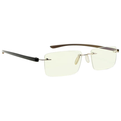 Rimless Blue Light Blocking Reading Glasses for Women