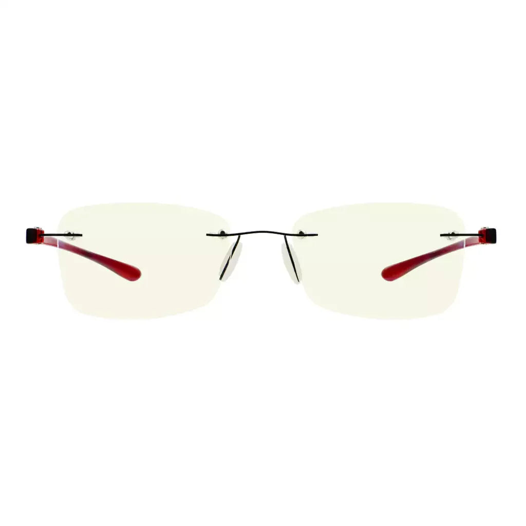 Rimless Blue Light Blocking Reading Glasses for Women