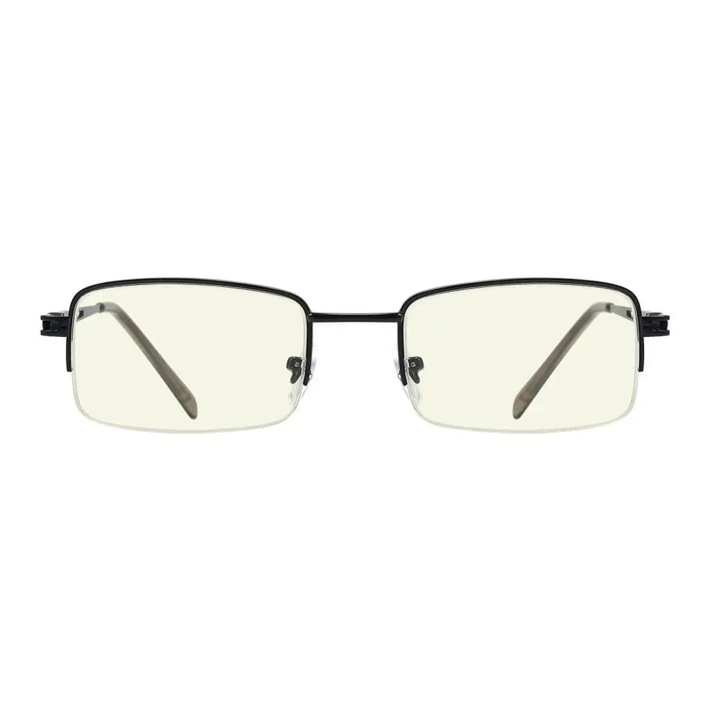 Half Rim Blue Light Blocking Reading Glasses for Men