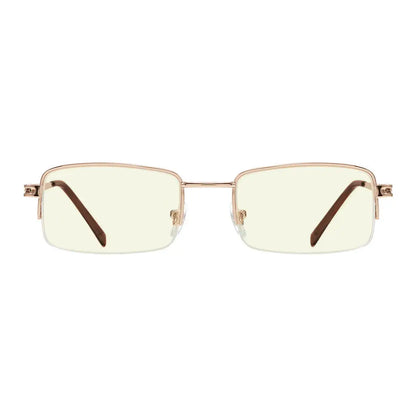 Half Rim Blue Light Blocking Reading Glasses for Men