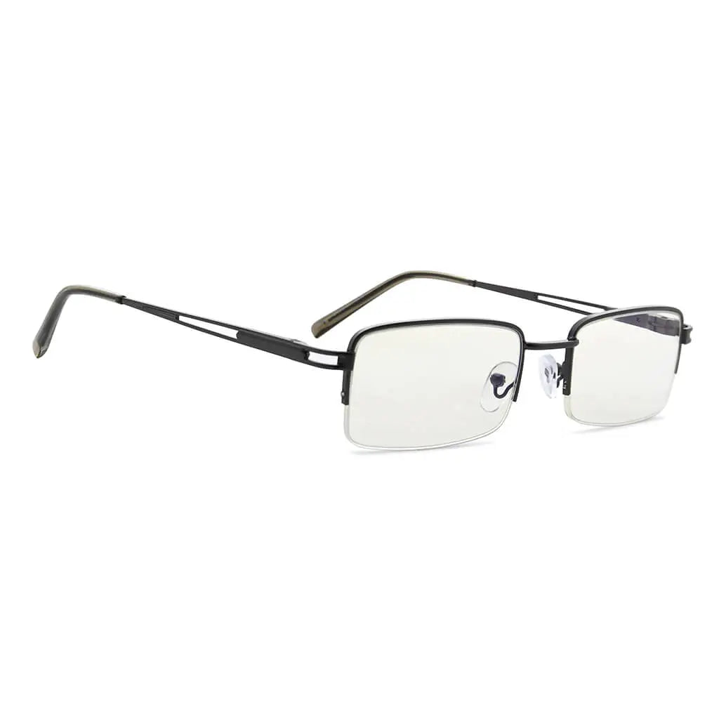 Half Rim Blue Light Blocking Reading Glasses for Men