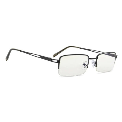Half Rim Blue Light Blocking Reading Glasses for Men