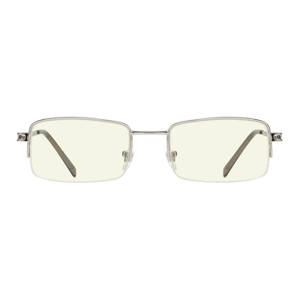 Half Rim Blue Light Blocking Reading Glasses for Men