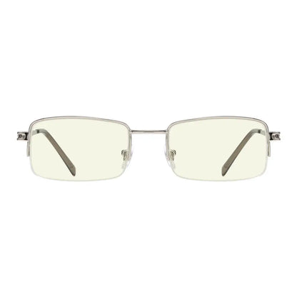 Half Rim Blue Light Blocking Reading Glasses for Men