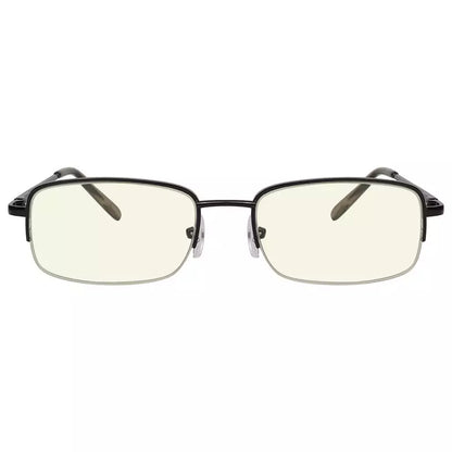 Half Rim Blue Light Blocking Reading Glasses for Women Men