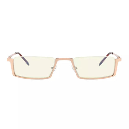 Half-Rim Blue Light Blocking Reading Glasses Women Men
