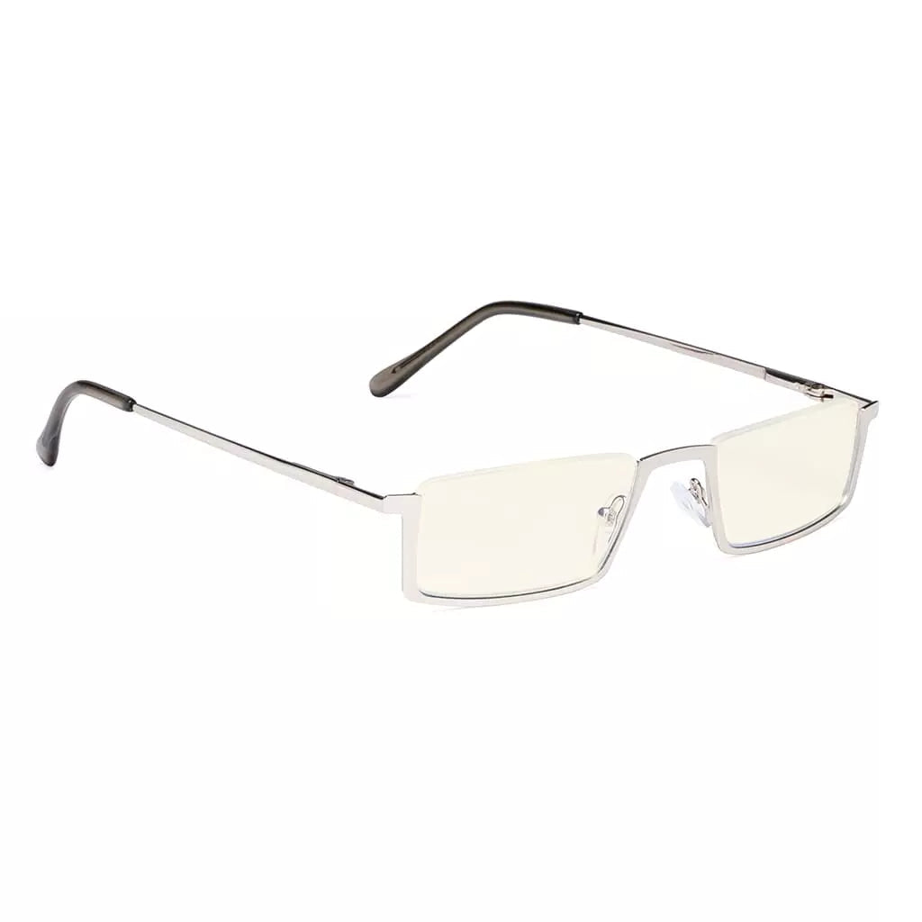 Half-Rim Blue Light Blocking Reading Glasses Women Men