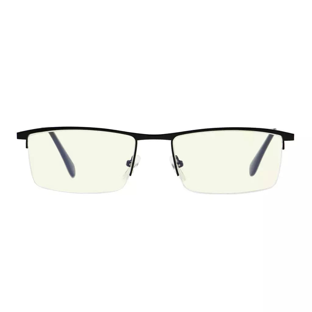 Half Rim Blue Light Blocking Glasses Men Women