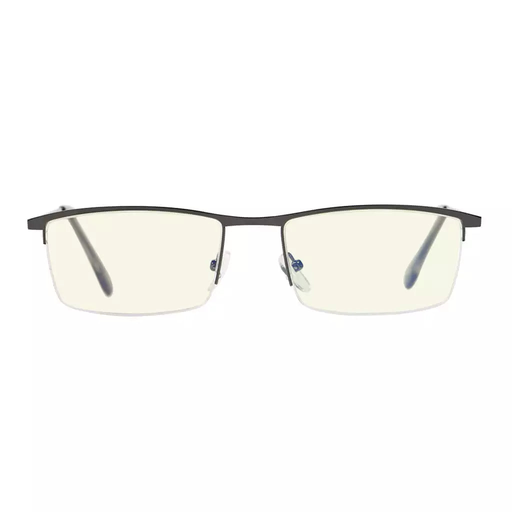 Half Rim Blue Light Blocking Glasses Men Women