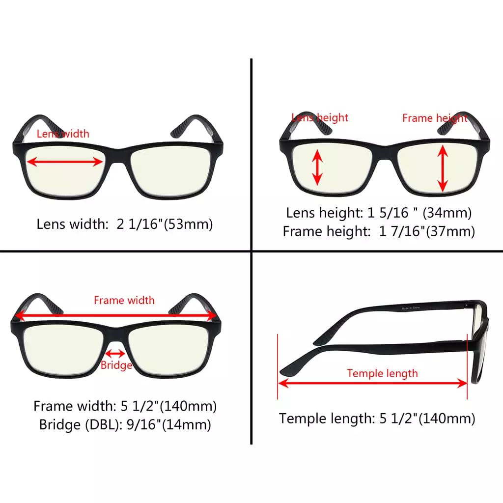 Blue Light Blocking Reading Glasses Women Men