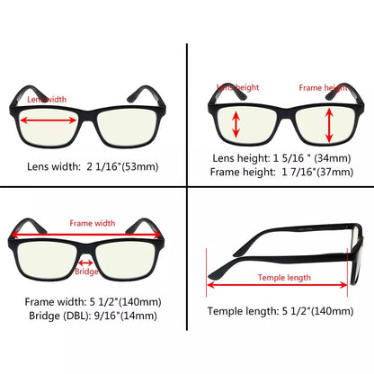 Blue Light Blocking Reading Glasses Women Men