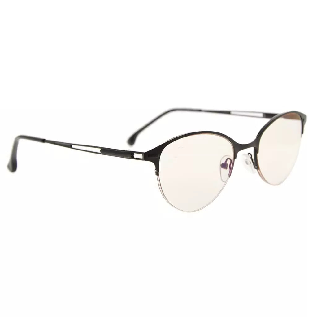 Half-rim Blue Light Blocking Reading Glasses Women Men